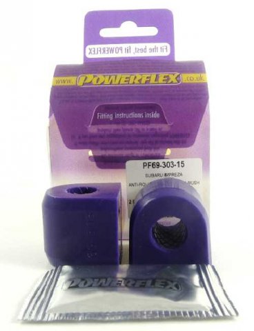 Powerflex Buchsen for Subaru Impreza Turbo, WRX & STi (GD,GG) Rear Anti Roll Bar To Chassis Bush 15mm