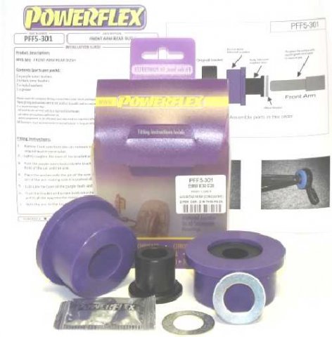 Powerflex Buchsen fr BMW E36 3 Series Compact Querlenker hinten VA