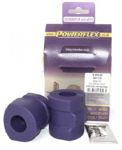 Powerflex Buchsen fr BMW E36 3 Series (1990 - 1998) Stabilisator vorne innen an Fahrgestell 23mm