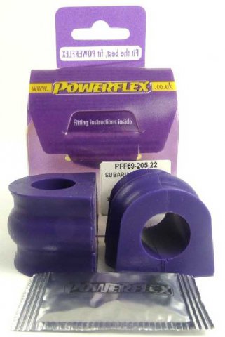 Powerflex Buchsen for Subaru Legacy BE & BH 98 to 04 Front Anti Roll Bar Bush 22mm