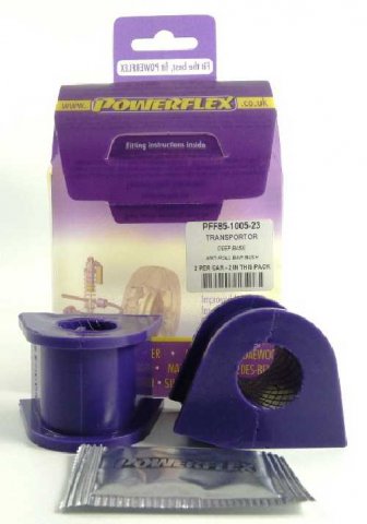 Powerflex Buchsen fr VW T3 Petrol Models 1.6-2.0 Automatic Stabilisator zum Fahrgestell vorne 23mm