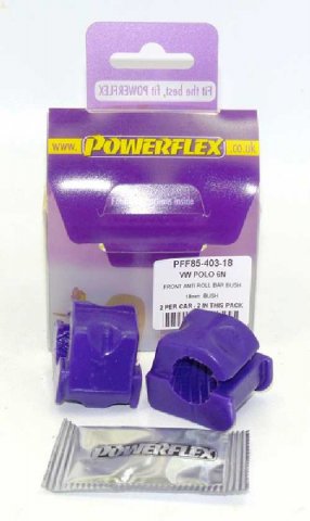 Powerflex Buchsen fr VW Lupo (1999 - 2006) Stabilisator vorne 18mm