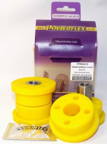 Powerflex Buchsen for Subaru Impreza incl WRX & STi (GH,GR) Rear Diff Front Mounting Bush