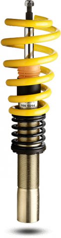 Coilover ST X steel galvanized (fixed) for SEAT LEON ST (5F8) 09/2012-