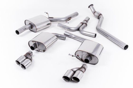 Milltek Exhaust catback for Audi Sportback 2.0 TFSI 2WD and quattro Manual