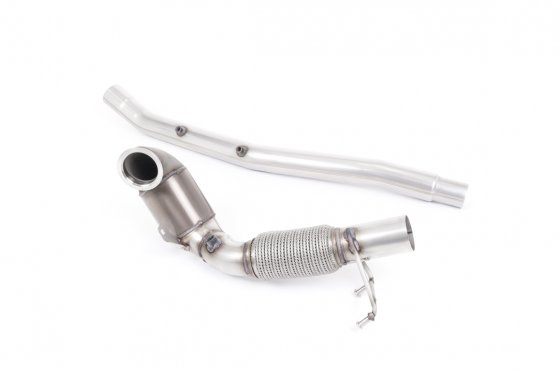 Milltek Downpipe with sportcatalyst for Volkswagen Golf Mk7.5 R Estate / Variant 2.0 TSI 300PS (GPF Equipped Models Only)