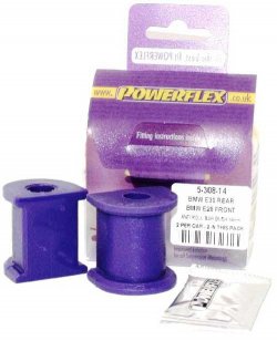 Powerflex Buchsen fr BMW E36 3 Series Compact Stabilisator hinten 14mm