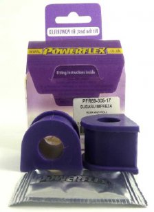 Powerflex Buchsen for Subaru Impreza Turbo, WRX & STi (GD,GG) Rear Anti Roll Bar To Chassis Bush 17mm