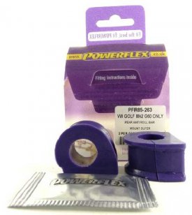 Powerflex Buchsen for VW Golf MK2 G60, Rallye, Country (1985 - 1992) Rear Anti Roll Bar Inner Bush 18.5mm